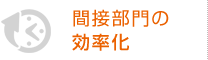 間接部門の効率化